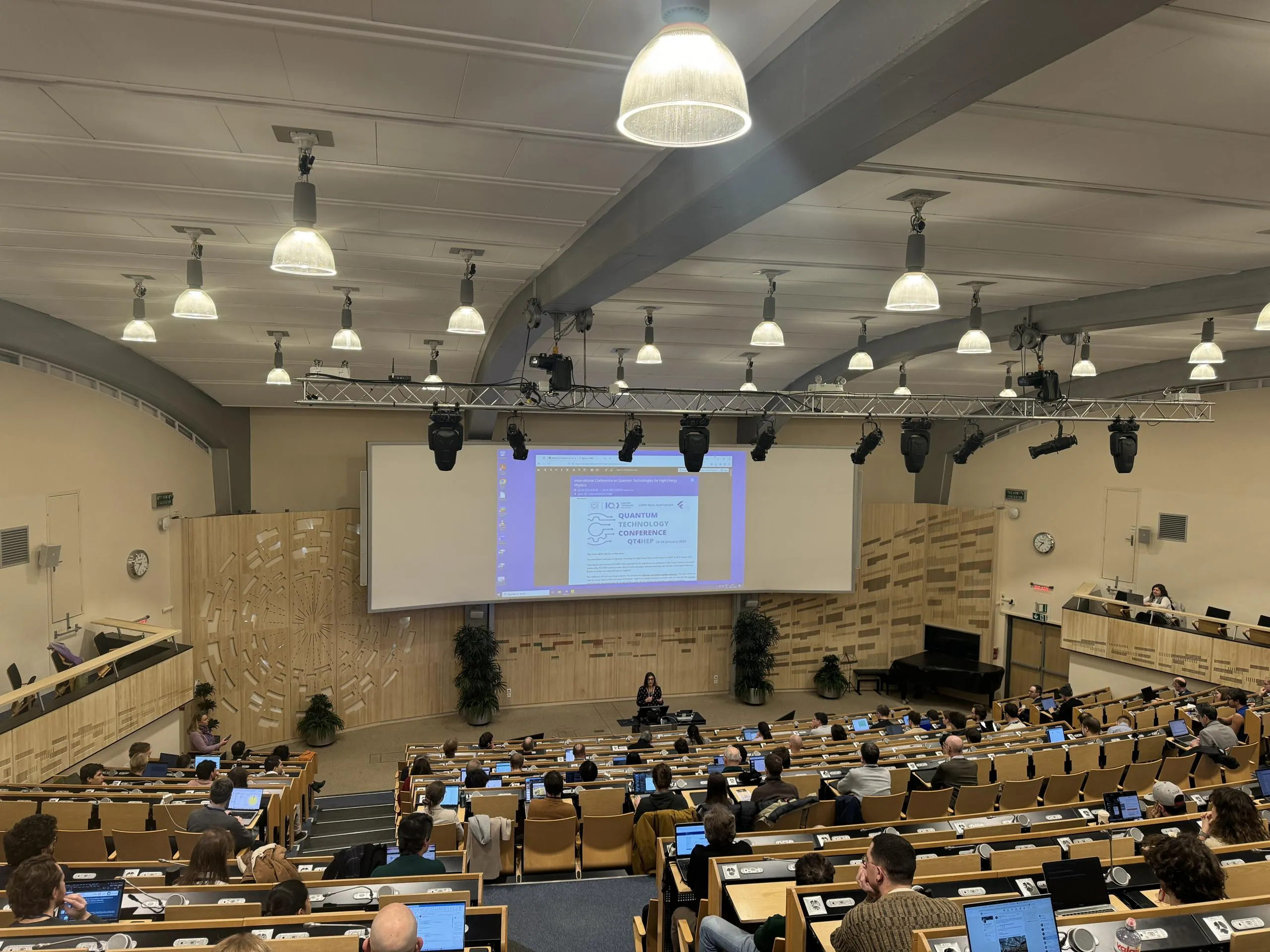 Quantum frontiers: exploring quantum technologies at CERN’s QT4HEP2025